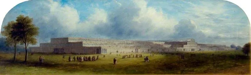 The Great Exhibition of All Nations, by George Wallis, oil, 1851