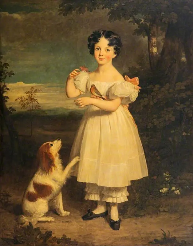 Mary Augusta Riddell, later Mrs Cunliffe (1823 - 1879), by George Watson