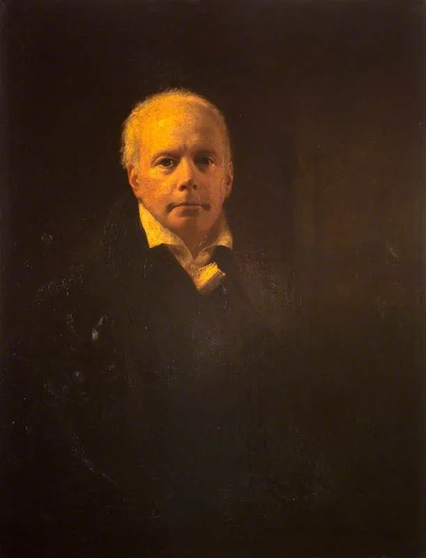 Self-portrait, by George Watson, oil, 1812