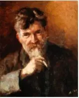 Portrait of David Houston, Professor at the Royal College of Science, by George William Russell