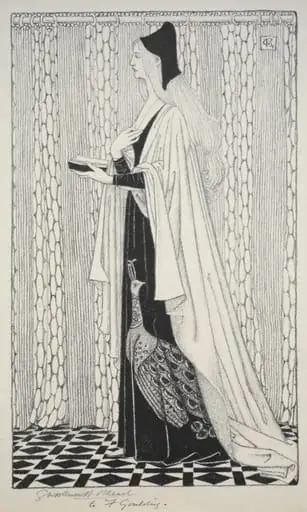 Costume Study, by George Woolliscroft Rhead