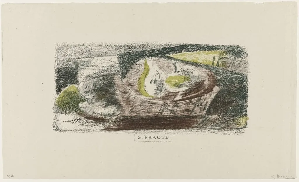 Untitled, by Georges Braque, ink, 1932