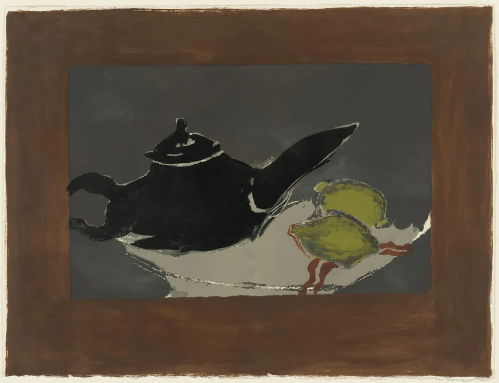 Untitled, by Georges Braque, ink, 1949
