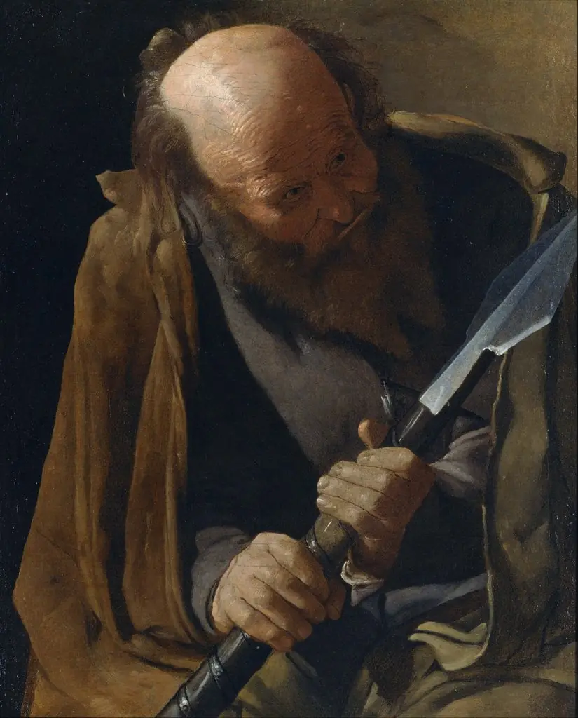 St. Thomas, by Georges de La Tour