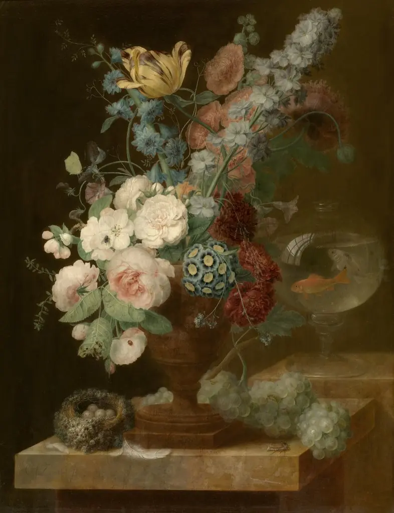 Bouquet of Flowers, by Georges Frédéric Ziesel