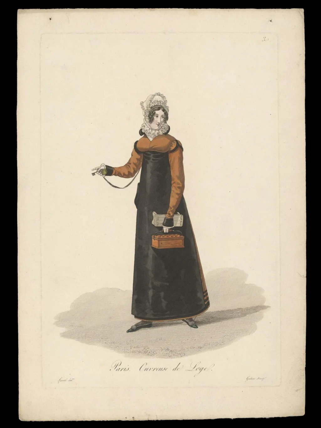 H Beard Print Collection, by Georges-Jacques Gatine, 1750