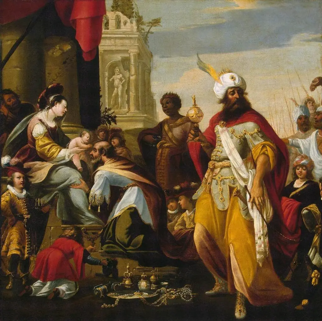 Adoration of the Magi, by Georges Lallemand