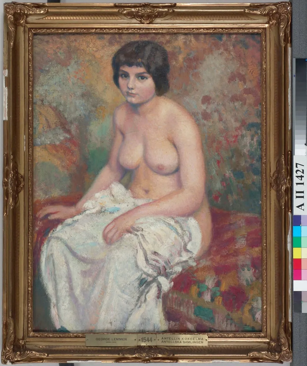 Alaston naismalli, by Georges Lemmen, unspecified, 1895