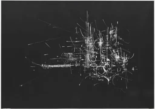Untitled, by Georges Mathieu