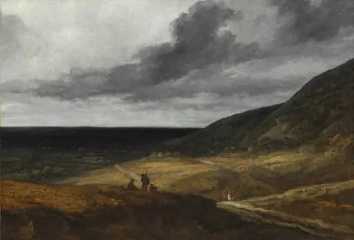 Landscape Near Paris, by Georges Michel