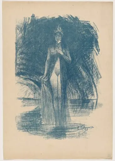 Apparition, by Georges Rochegrosse