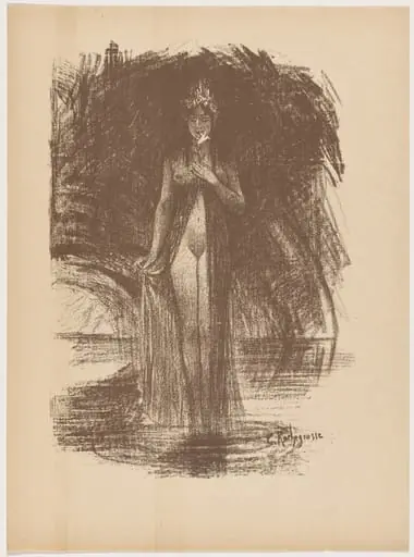 Apparition, by Georges Rochegrosse