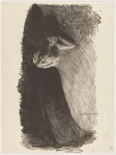 Etude, by Georges Rochegrosse