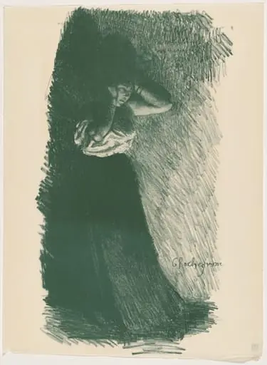 Etude, by Georges Rochegrosse
