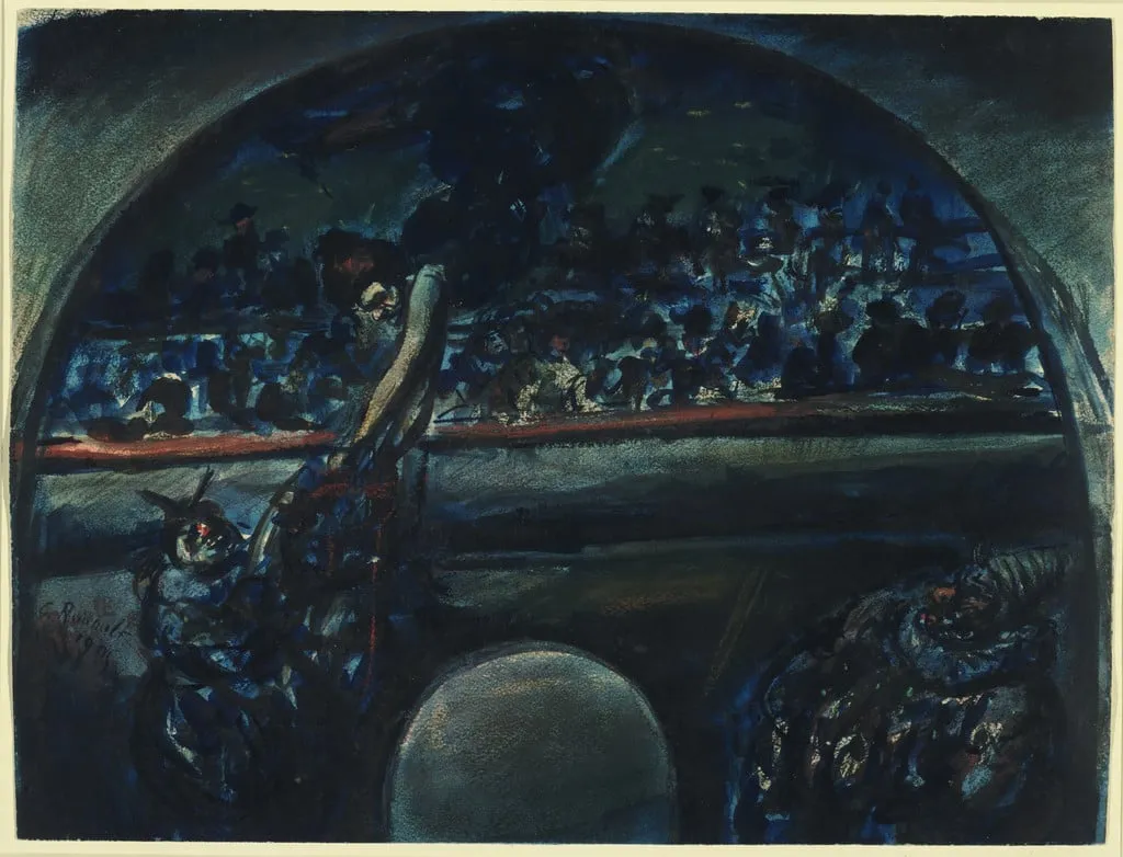 Untitled, by Georges Rouault, watercolor, 1905