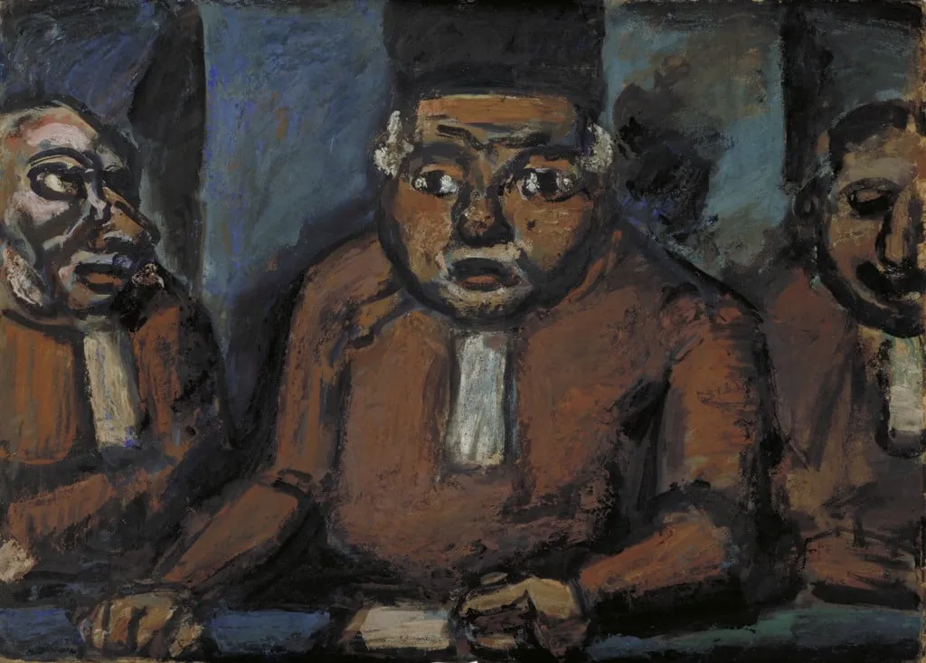 Untitled, by Georges Rouault, oil, 1913