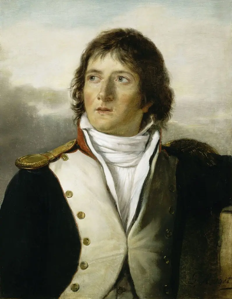 Laurent Gouvion Saint-Cyr, later Marshal and Marquis of Empire, by Georges Rouget