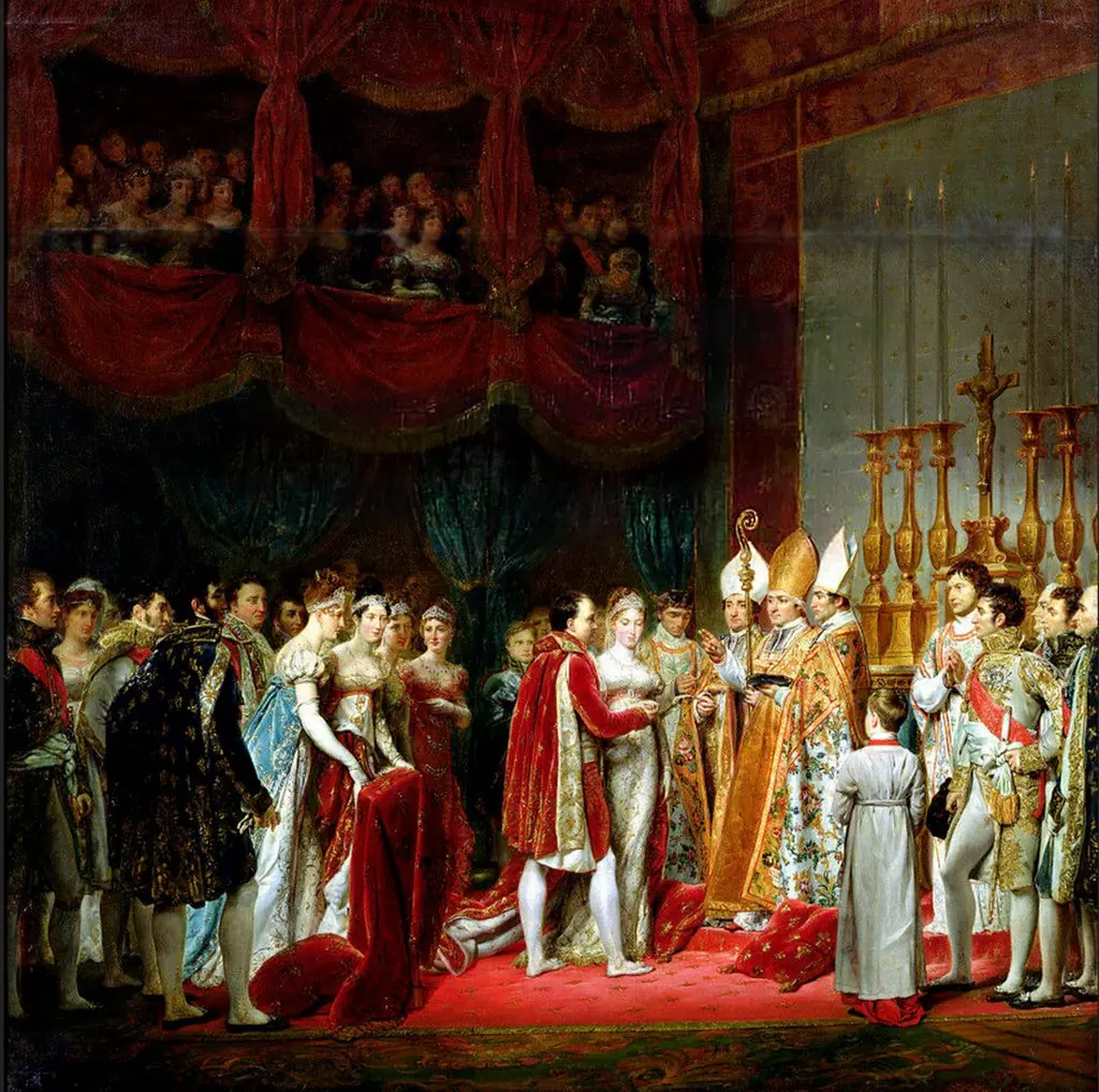 Marriage of Napoleon I and Marie Louise, 2 April 1810, by Georges Rouget