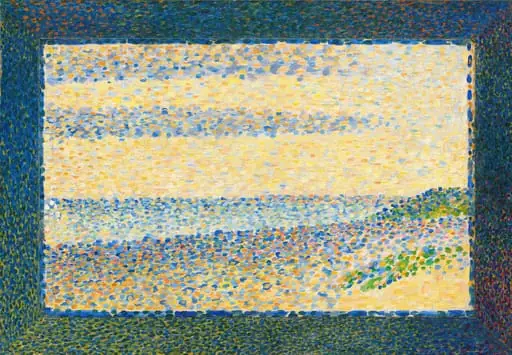 Seascape (Gravelines), by Georges Seurat