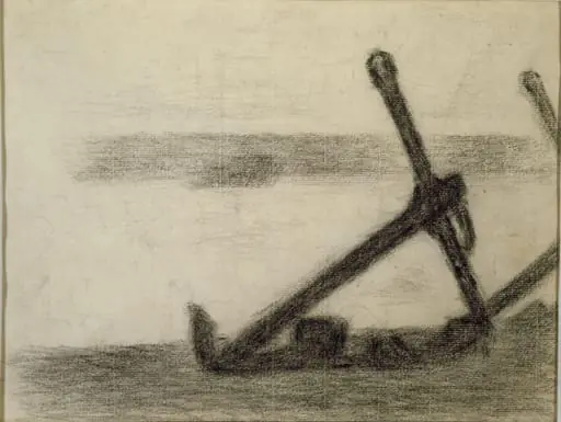 Study for The Channel at Gravelines, Evening, by Georges Seurat