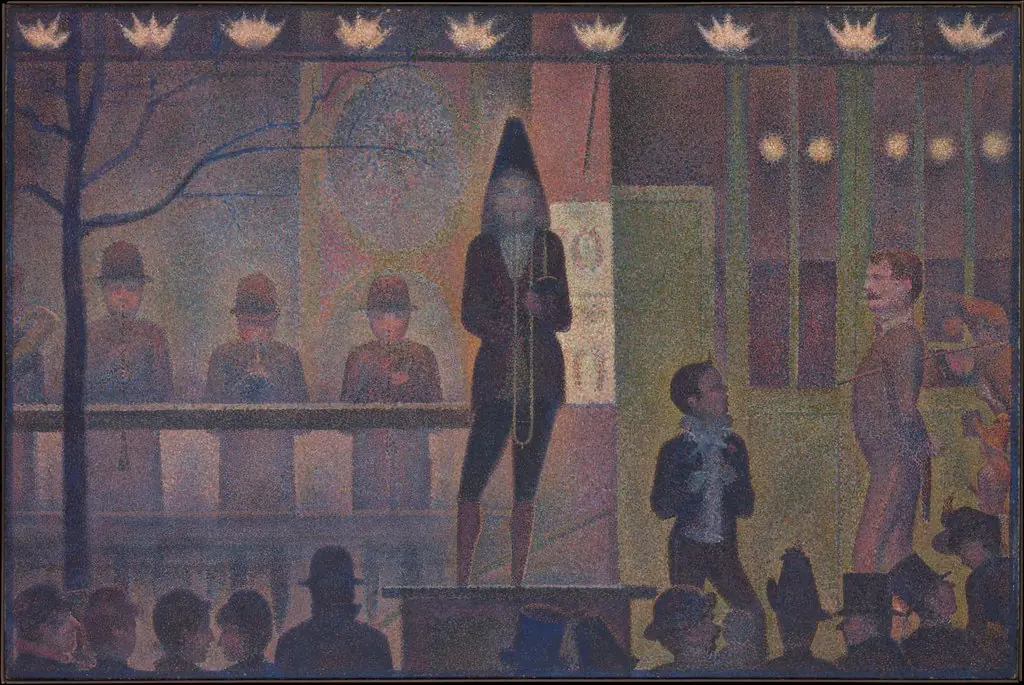 The Circus Parade, by Georges Seurat