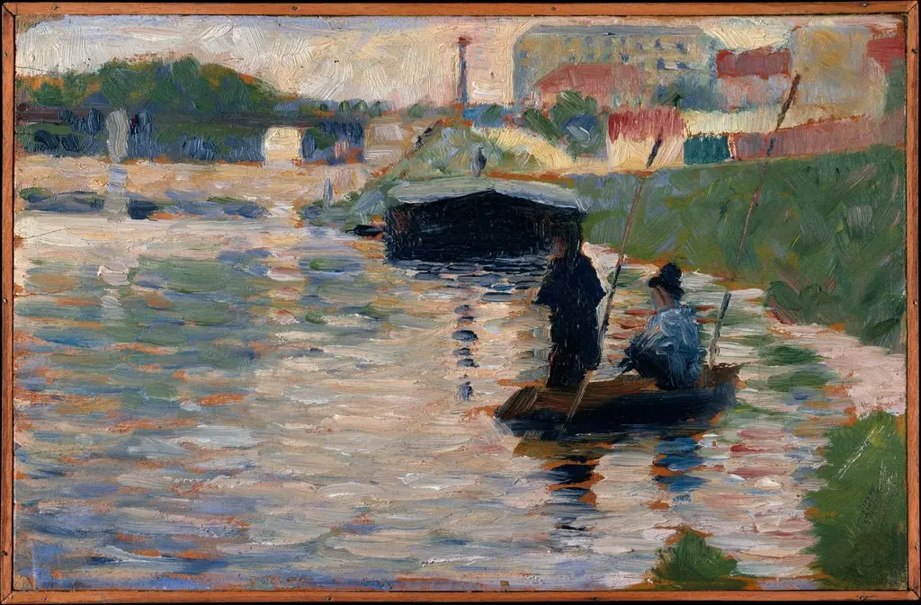 View of the Seine, by Georges Seurat