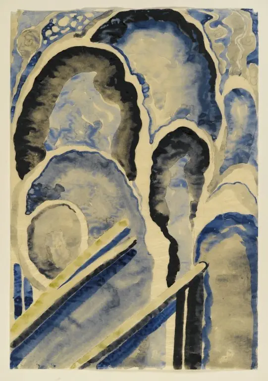 Blue #1, by Georgia O'Keeffe