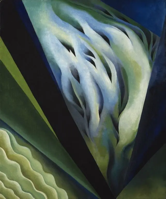 Blue and Green Music, by Georgia O'Keeffe