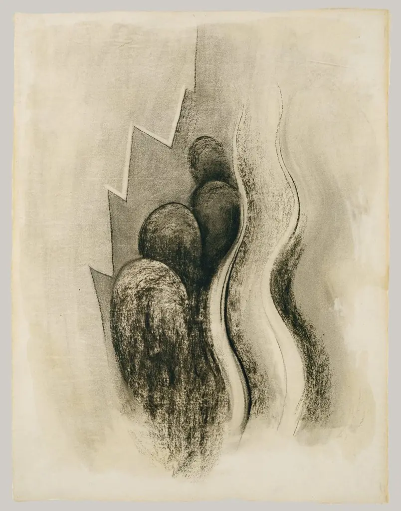 Drawing XIII, by Georgia O'Keeffe