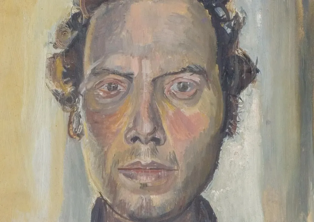 Self portrait, by Georgios Kourkouvelos, unspecified, 1993