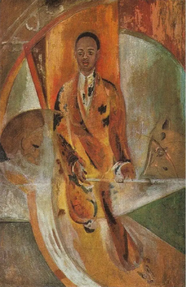 The Black Man, by Georgy Yakulov
