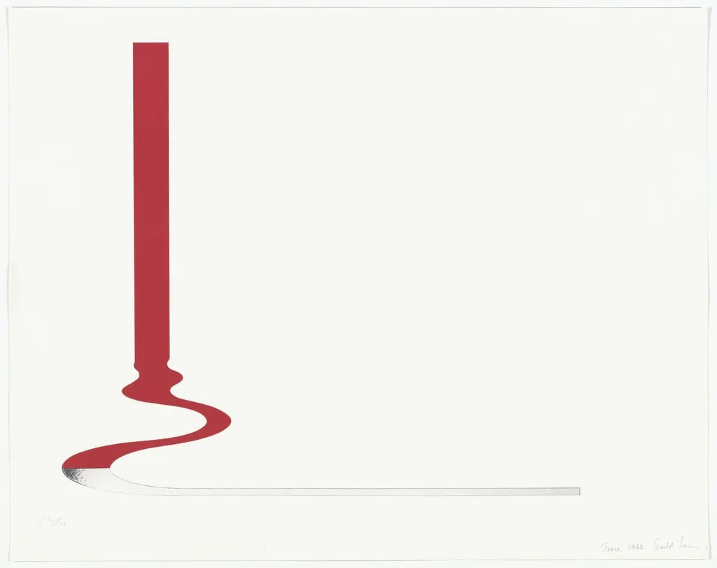 Untitled, by Gerald Laing, ink, 1968