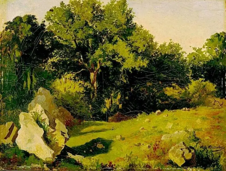 Landscape near Saint-Ange, by Gerard Bilders