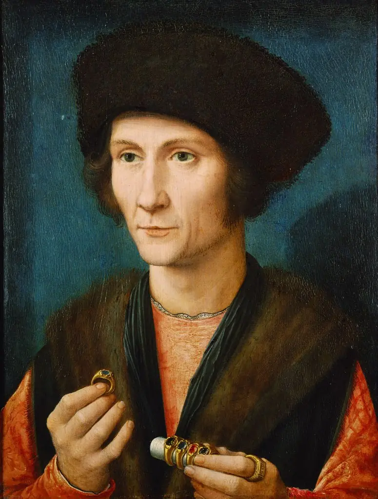 Portrait of a Goldsmith, by Gerard David