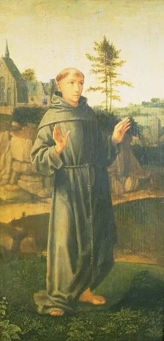Saint Francis, by Gerard David