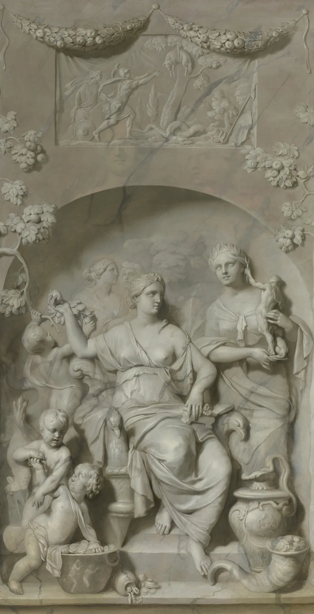 Allegory of riches, by Gerard de Lairesse, oil, 1690