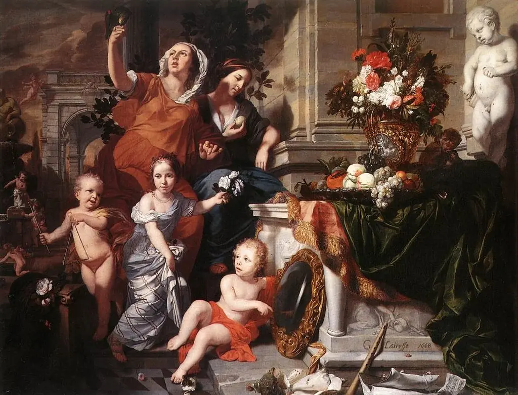 Allegory of the Five Senses, by Gerard de Lairesse