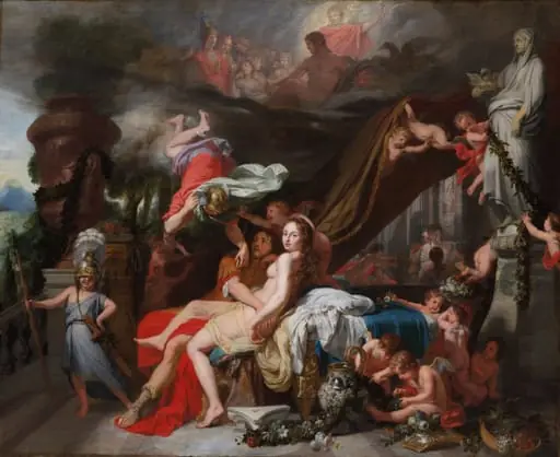 Hermes Ordering Calypso to Release Odysseus, by Gerard de Lairesse