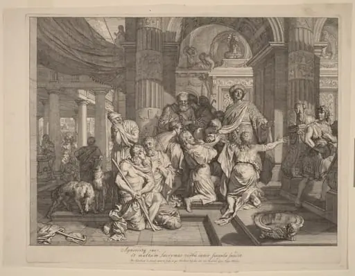 Joseph Reveals Himself to His Brothers, by Gerard de Lairesse
