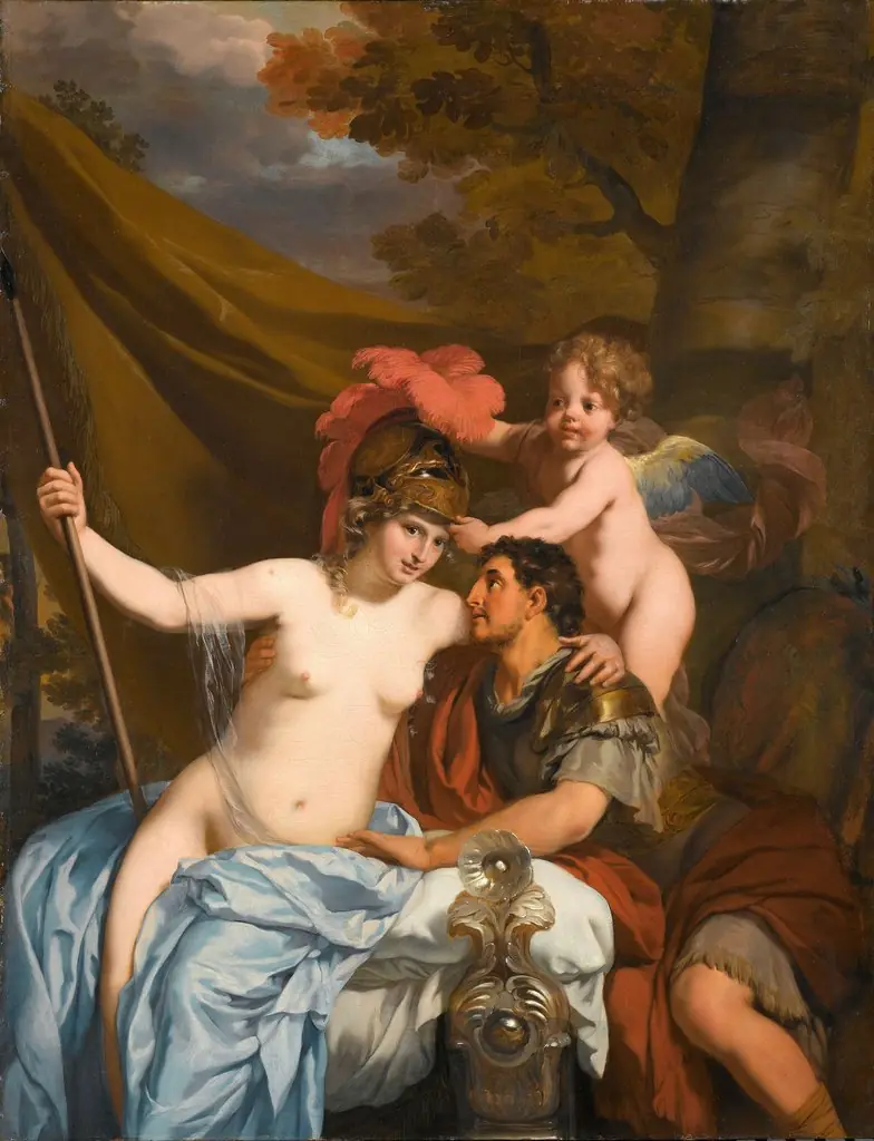 Odysseus and Calypso, by Gerard de Lairesse