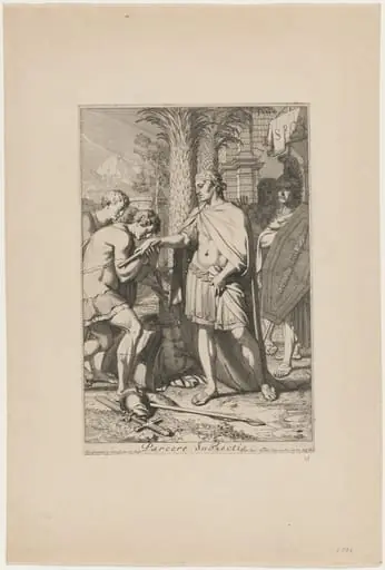 Parcere Subiectis (The Magnanimous Treatment of Prisoners), by Gerard de Lairesse