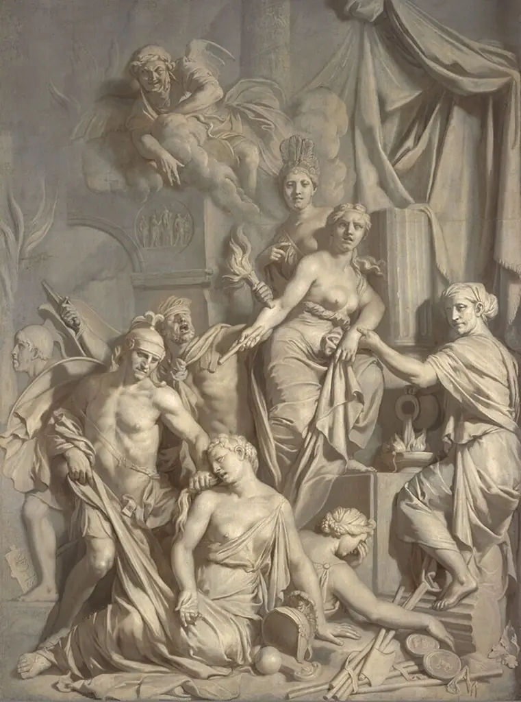 Rome from the Throne, by Gerard de Lairesse