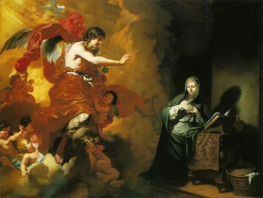 The Annunciation, by Gerard de Lairesse