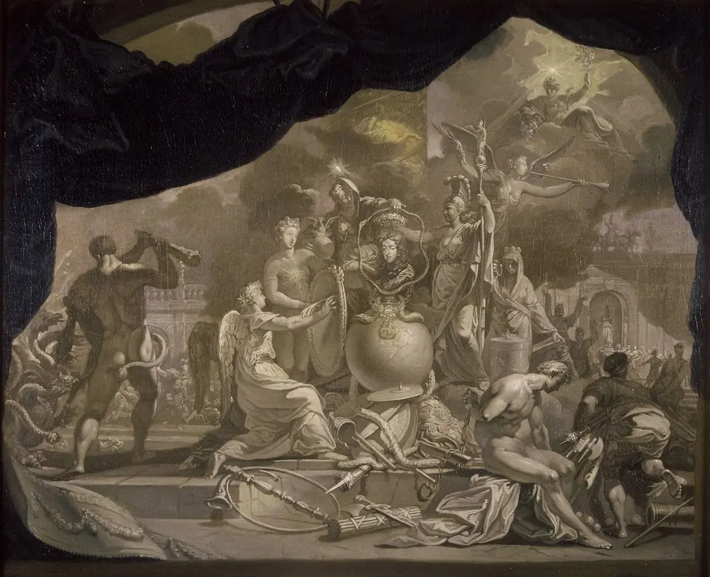 The Glorification of Stadholder-King William III (1650-1702), by Gerard de Lairesse