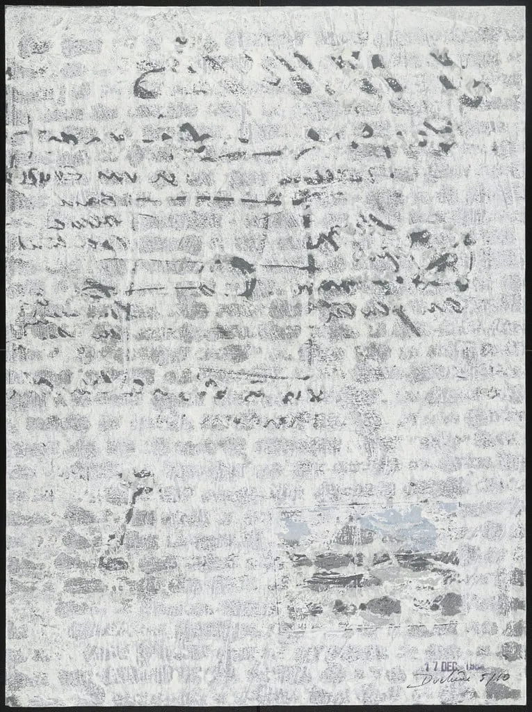 Untitled, by Gérard Duchène, 1984