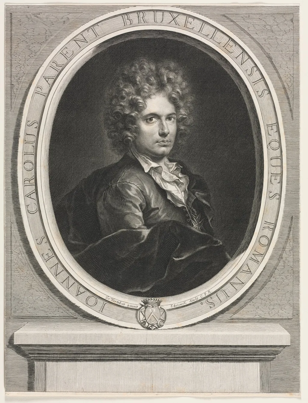 Jean Charles Parent, by Gerard Edelinck, 1681
