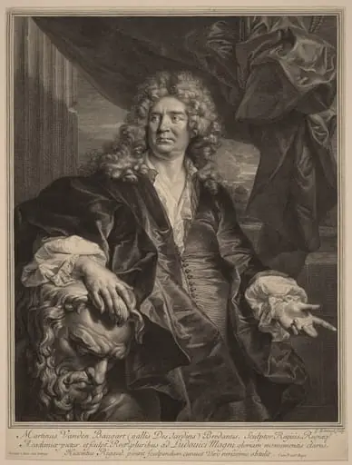 Martin Desjardins, by Gerard Edelinck
