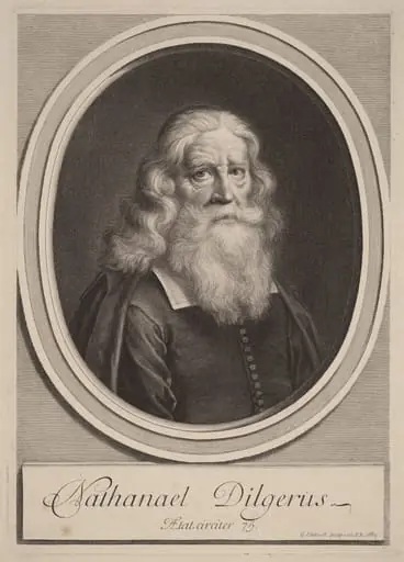 Nathanael Dilgerus, by Gerard Edelinck