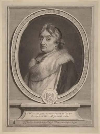 Nicolas de Blampignon, by Gerard Edelinck