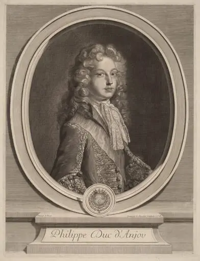 Philippe, Duke of Anjou, by Gerard Edelinck